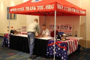 Operation Thank You Card Signing Tent 
